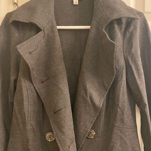 Cabi Women's size Small Gray Classic Double Breast Jacket
